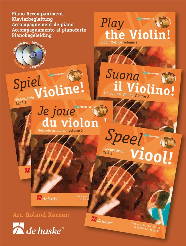 Play the Violin! Piano Accompaniment vol. 2